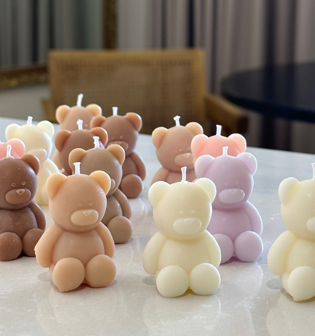 TEDDY BEAR CANDLES